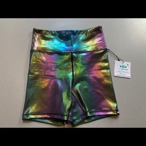 Wodbottom Shiny Hiney 5” Shorties Sz S